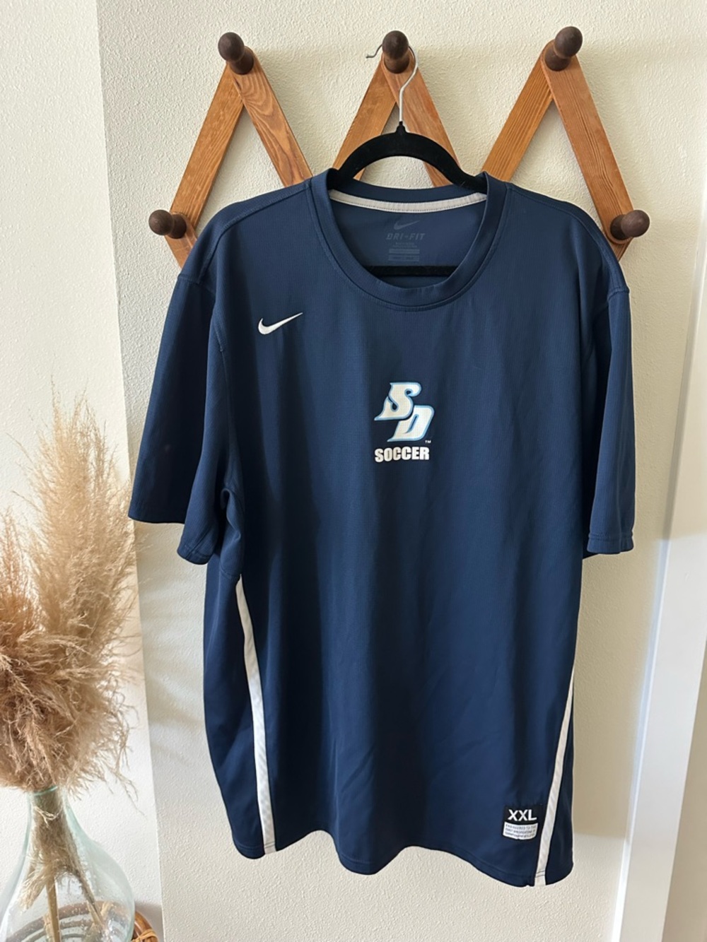 Nike Men’s Navy USD San Diego Soccer Tee -SZ XXL